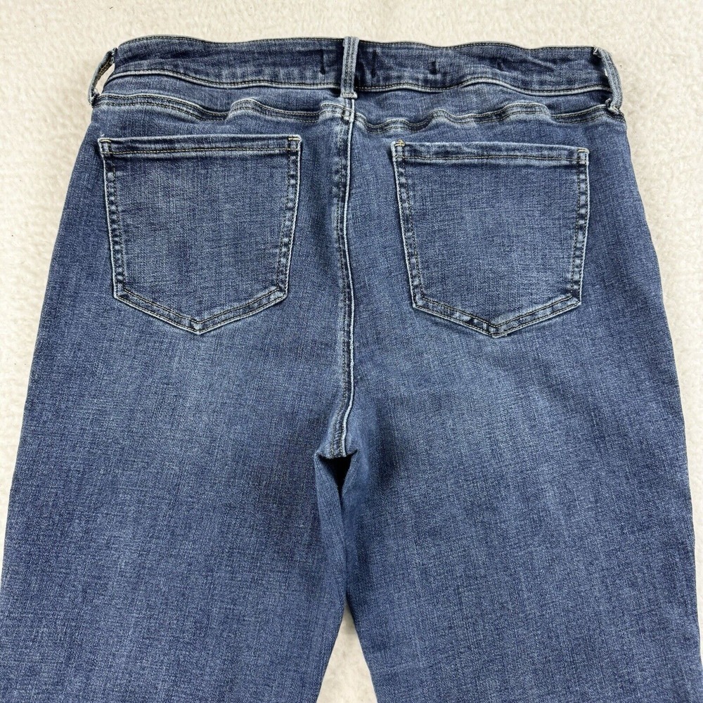 NYDJ Jeans Women's‎ 31 Blue Marilyn Straight Stretch Mid Rise Medium Wash Denim - Picture 10 of 10